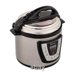 13 In 1 Electric Pressure Cooker Multi-functional Push-button Stainless Steel