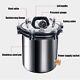 18l Portable Stainless Steel Heating Autoclave High Pressure Sterilizer