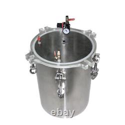 1L Stainless Steel Pressure Barrel With Transparent Acrylic Lid Dispensing