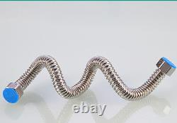 1/2 High Pressure Reinforced Stainless Steel Flexible Water Tap Connector Hose