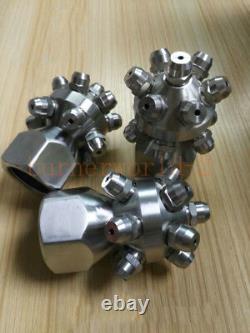 1 inch stainless steel tank cleaning nozzle, tip high pressure impact nozzle