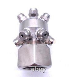 1 inch stainless steel tank cleaning nozzle, tip high pressure impact nozzle