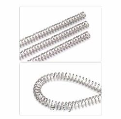304 Stainless Steel Pressure Spring Length 305mm Wire Dia0.6mm-2mm OD4mm-30mm