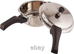 3L Alpha Deluxe Induction Base Stainless Steel Pressure Cooker 3-Liter
