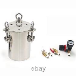 3L Dispenser Pressure Tank 304 Stainless Steel Pressure Barrel Dispensing Valve