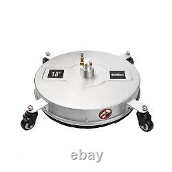 46cm/18inch Pressure Washer Surface Cleaner Stainless Steel Washer 4000PSI C4L8