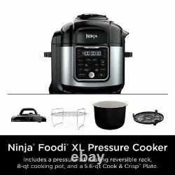 Air Fryer Ninja Foodi 12-In-1, 8 Quart XL Pressure Cooker Multicooker, OS401
