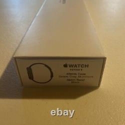 Apple Watch Series 3 38mm Space Gray Aluminum Black Sport Band GPS With Extras