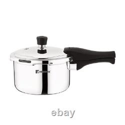 Bergner Tri-Max Stainless Steel 2 L Pressure Cooker Induction Compatible