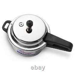 Butterfly Blue Line Stainless Steel Pressure Cooker, 5Ltr, Silver- Free Shipp