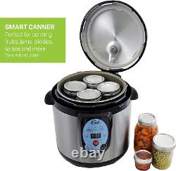 CAREY DPC-9SS Smart Electric Pressure Cooker and Canner Stainless Steel, 9.5 Qt
