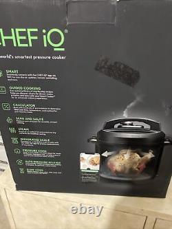 CHEF iQ 6qt Multi-Function Smart Pressure Cooker with Built-in Scale NEW