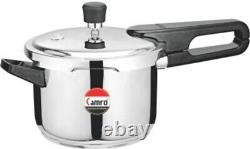 Camro 8/8 Stainless Steel Outer Lid Pressure Cooker -5.5 Litre (Induction)