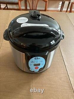Carey DPC-9SS Electric Pressure Cooker and Canner, Stainless Steel 9.5 Qt NWOB