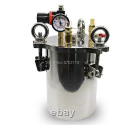 Dispensing Bucket High Quality 1L Supports Glue Stainless Steel Pressure Tank