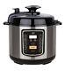 Epc-13ca 6.5-quart Stainless Steel Electric Pressure Cooker With Quick Relea
