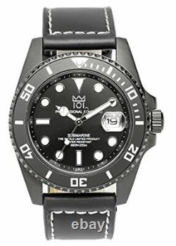 HYAKUICHI 101 Divers water pressure 20 Watch 42mm, Leather belt hyaku1-002
