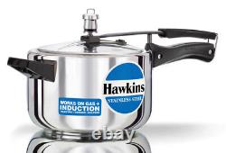 Hawkins Stainless Steel 4 Ltr Pressure Cooker Induction Friendly HSS40