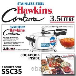 Hawkins Stainless Steel Contura Induction Compatible Pressure With Free Postage