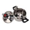 Household Stainless Steel Pressure Cooker Canner Explosion Proof Double Botto