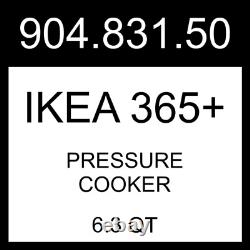 IKEA IKEA 365+ Pressure Cooker Stainless Steel 6.3 qt 904.831.50