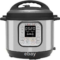Instant Pot 112-0170-01 6QT Duo Stainless Steel 7-in-1 Electric Pressure Cooker