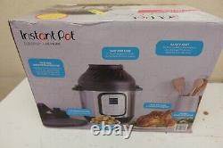 Instant Pot 6 qt Duo Crisp 11-in-1 Electric Pressure Cooker with Air Fryer Lid