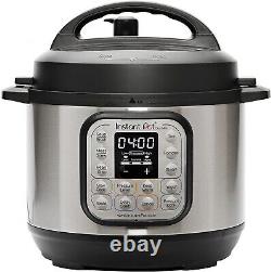 Instant Pot Duo 7-in 8-Quart Electric Pressure Cooker Stainless Steel Automatic
