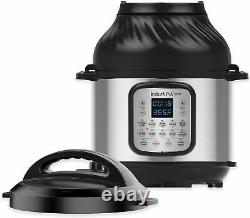 Instant Pot Duo Crisp 11-in-1 Electric Pressure Cooker with Air Fryer Lid 6 qt
