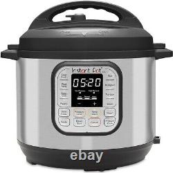 Instant Pot Duo Stainless Steel 7-in-1 Electric Digital Pressure Cooker 3QT