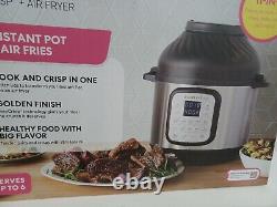 Instant Pot Duo and Air Fryer 6 Quart 11-in-1 Pressure Cooker with Air Fryer Lid