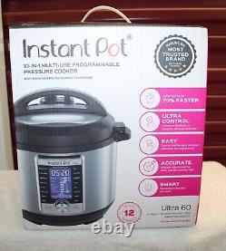 Instant Pot Ultra 6 Qt 10in1 Multi Use Programmable Pressure Cooker, Slow $179