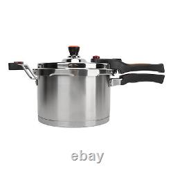 Kitchen Pressure Cooker Fast Heating Stainless Steel 80kpa Pressure Canner 5L