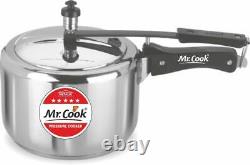 Mr. Cook NU-AGE Stainless Steel Inner Lid Pressure Cooker 5 L Induction Base