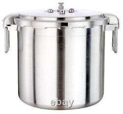 NEW Buffalo Clad Quick Pot Stainless Steel Commercial Pressure Cooker 30L