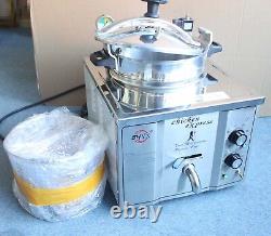 New 16L Stainless Steel Commercial Electric Pressure Fryer Cooker 0-200°C 220V