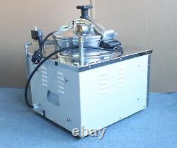 New 16L Stainless Steel Commercial Electric Pressure Fryer Cooker 0-200°C 220V