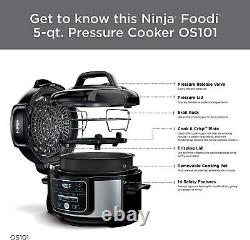 (New) Ninja OS101 Foodi 9-in-1 (5 Quart) Pressure Cooker and Air Fryer in Box