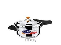 New ULTRA Duracook SS Stainless Steel Pressure Cooker 4.5 L. Free Shipping
