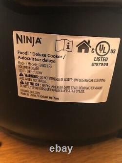 Ninja FD402-LP3 Deluxe Pressure Cooker, 8-Quart, Stainless Steel