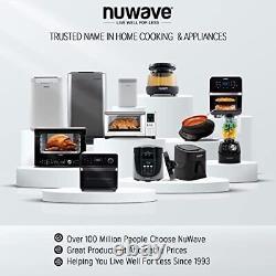 Nuwave Duet Pressure Cook and Air Fryer Combo Cook Stainless Steel Pot & Rack