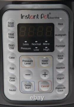 Original New Instant Pot DuoViva Multi-Use Pressure Cooker -6 Quart was $114.99
