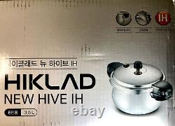 PN Poong Nyun Hi Clad Hive 3ply Pressure Cooker (3.7qts) 3.5L 6 Servings New