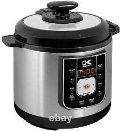 Perfect Pressure Cooker, Black & Stainless Steel