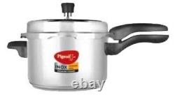 Pigeon Inox Stainless Steel Induction Pressure Cooker, 4.5 Ltr- Free Shipp
