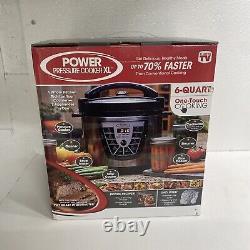 Power Pressure Cooker XL 6qt NIB #w5