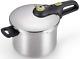 Pressure Cooker 6.3 Qt Stainless Steel Cooking Pot Programmable Cookware Silver