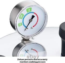 Pressure Cooker Pressure Canner with Pressure Control 3 PSI Settings 22 Quart