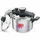 Prestige Clip On Stainless Steel Pressure Cooker With Glass Lid 5 Ltr