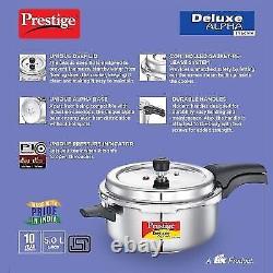Prestige Deluxe Alpha Svachh 5 L Stainless Steel Deep Pan Pressure Pan Cooker